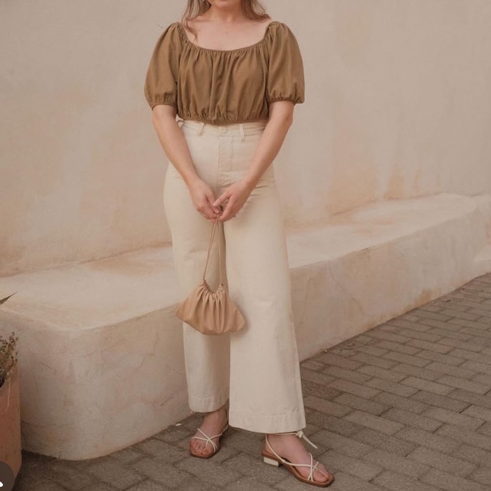 OZMA Georgia Top Raw silk - small
